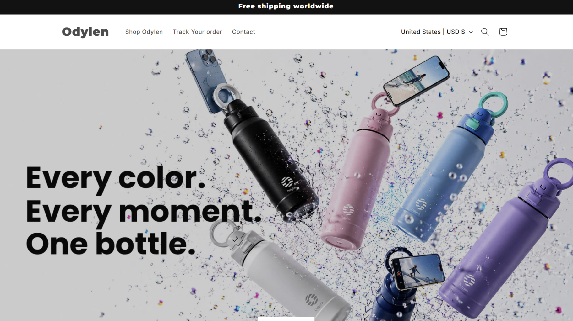 Odylen — Produit de consommation · Marché international